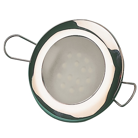 Sea-Dog LED Overhead Light 2-7/16"-Brushed Finish-60 Lumens-Frosted Lens 404332-3